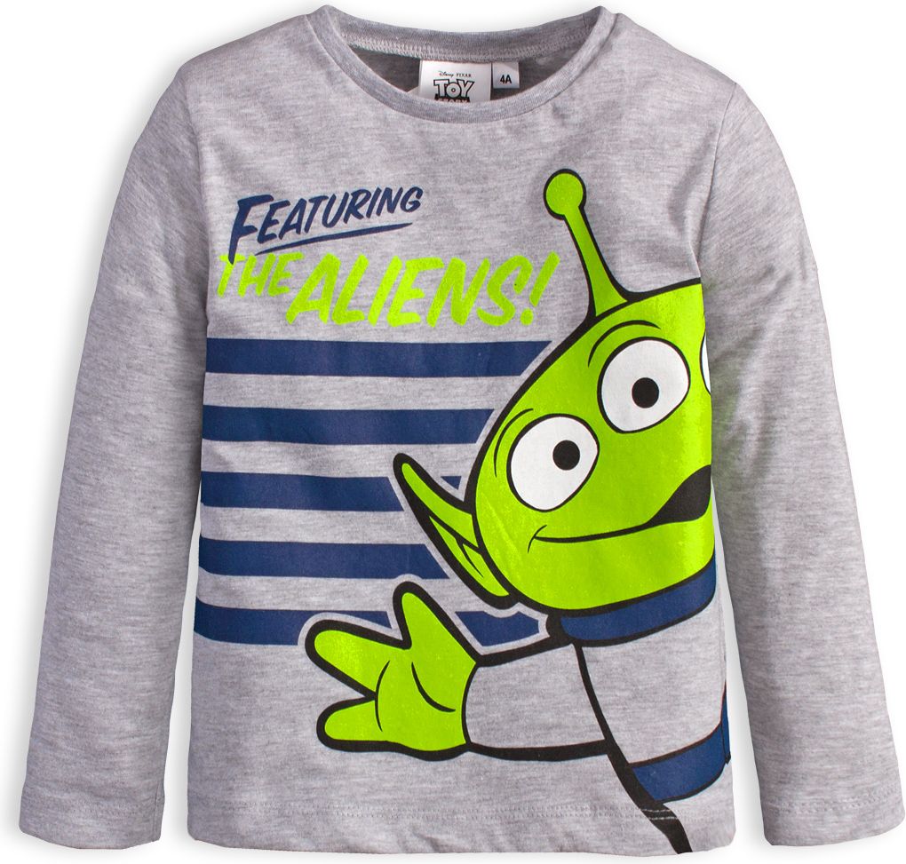 Chlapecké tričko TOY STORY ALIENS šedé Velikost: 98 - obrázek 1