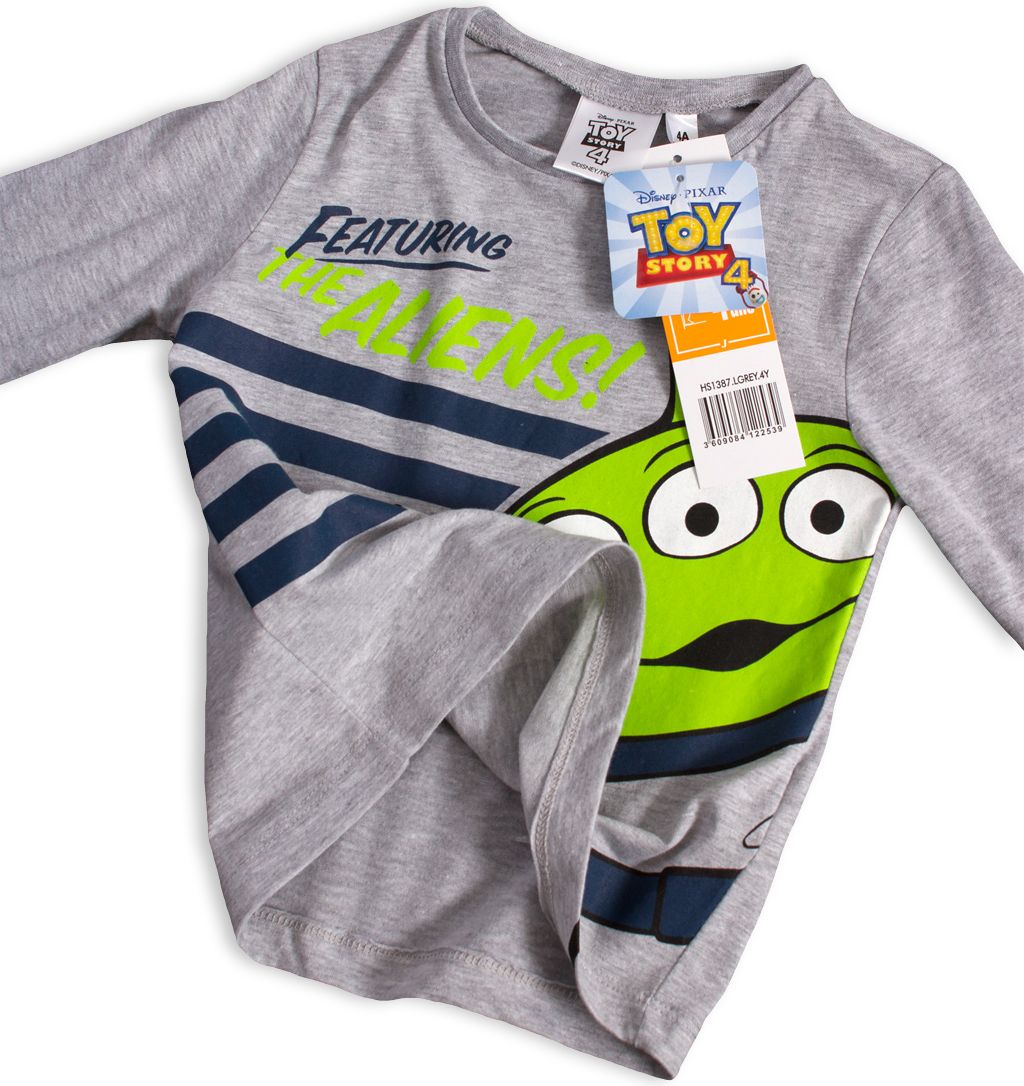 Chlapecké tričko TOY STORY ALIENS šedé Velikost: 98 - obrázek 3