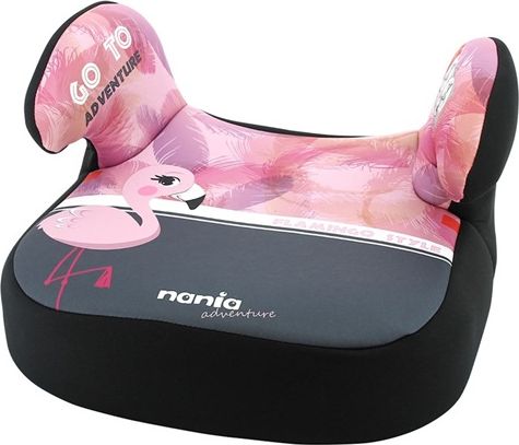 NANIA | Nania Animals | Autosedačka-podsedák Nania Dream Flamingo 2020 | Růžová | - obrázek 1