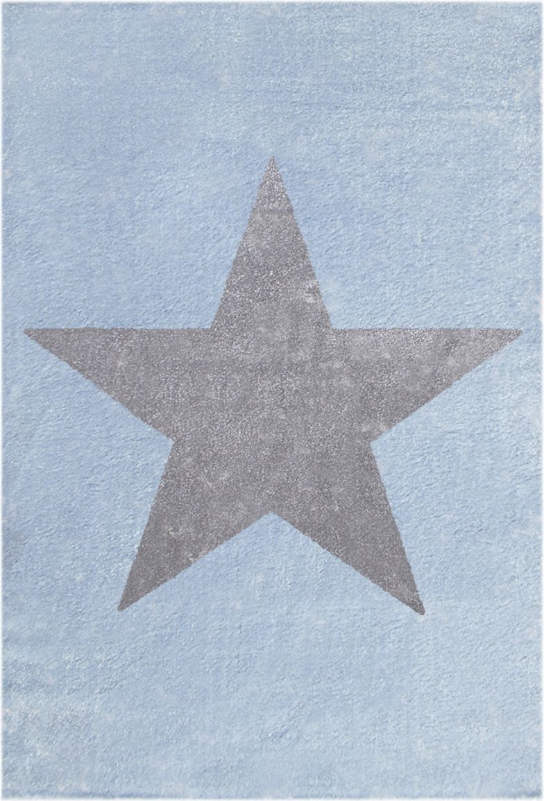 Koberec LIVONE Star 14375-0 100x160 cm modrá - obrázek 1