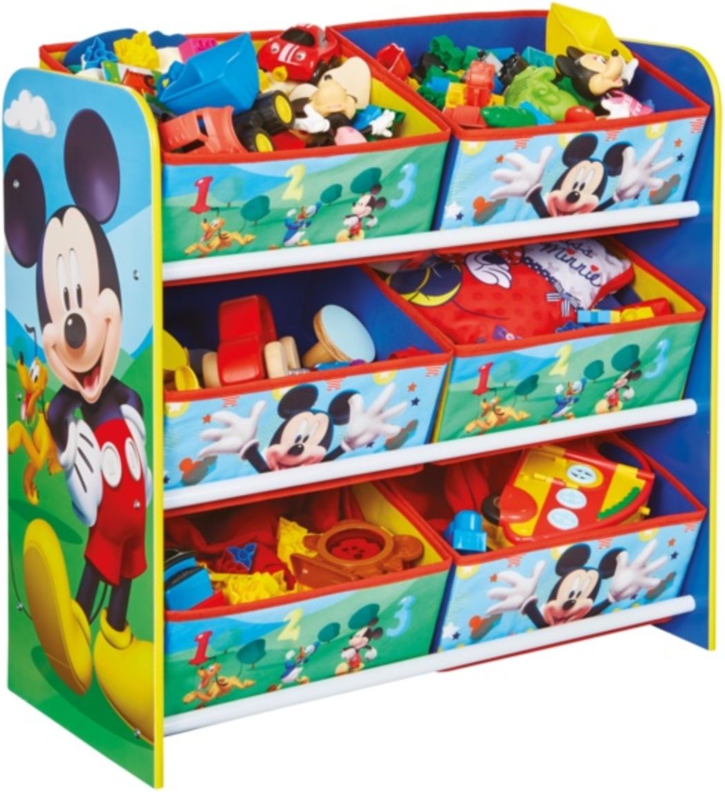 Ourbaby dětská komoda Mickey Mouse Clubhouse MDF deska zelená - obrázek 1