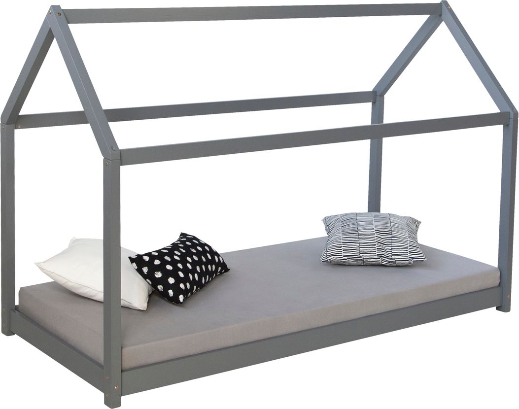Dětská postel Ourbaby House bed šedá 200x90 cm - obrázek 2