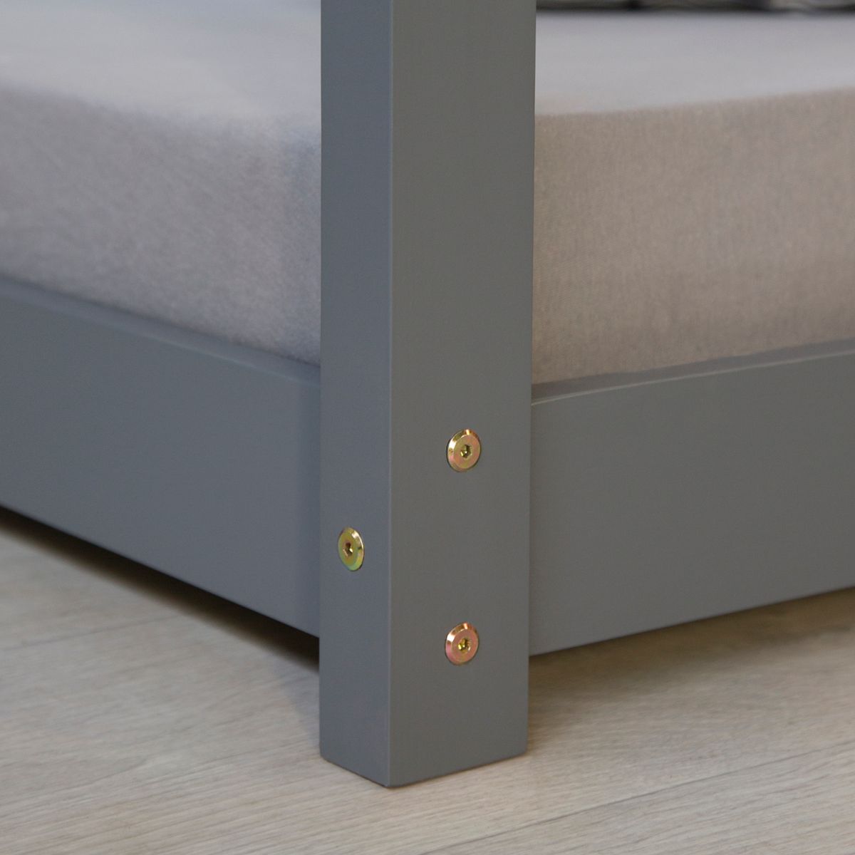 Dětská postel Ourbaby House bed šedá 200x90 cm - obrázek 4
