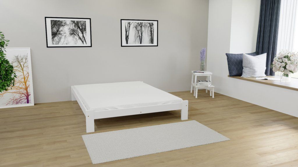 DĚTSKÁ POSTEL ZORKA BÍLÁ 200 x 100 cm - obrázek 2