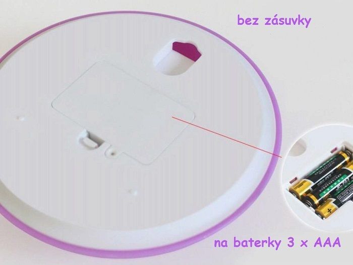 DĚTSKÁ NOČNÍ LAMPA S NÁLEPKOU SLUNÍČKO - obrázek 3