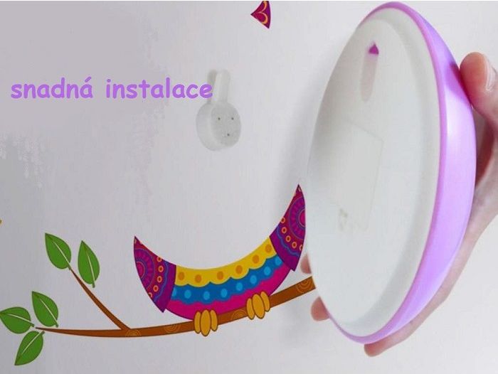 DĚTSKÁ NOČNÍ LAMPA S NÁLEPKOU SLUNÍČKO - obrázek 5