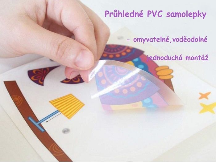 DĚTSKÁ NOČNÍ LAMPA S NÁLEPKOU SLUNÍČKO - obrázek 6
