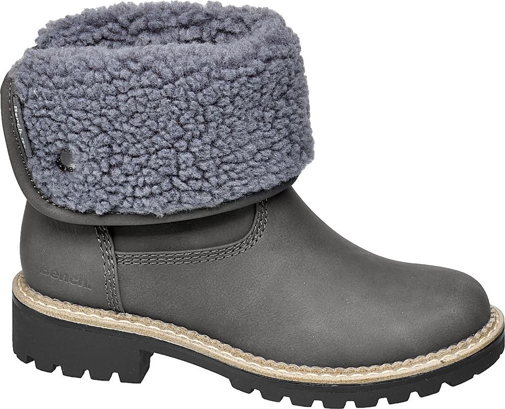 Deichmann - Bench Šedé dívčí kozačky Bench s TEX membránou 34 šedá - obrázek 1