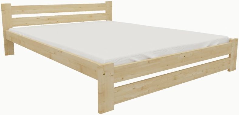 DĚTSKÁ POSTEL VENDY BEZBARVÝ LAK 200 x 90 cm - obrázek 1