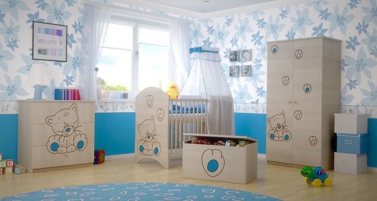 TRUHLA NA HRAČKY KOČIČÍ PACKA MODRÁ - obrázek 3
