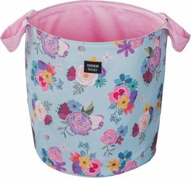 KOŠ NA HRAČKY BOHEMIAN CHIC FLOWERS - VELKÝ - obrázek 1