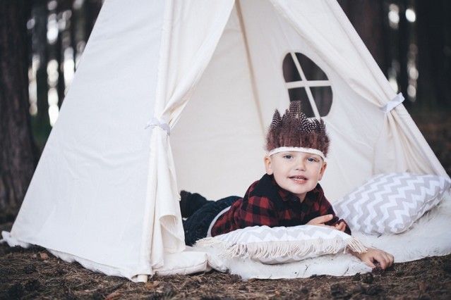 TEEPEE NATURE FOR BOYS MINI - obrázek 3