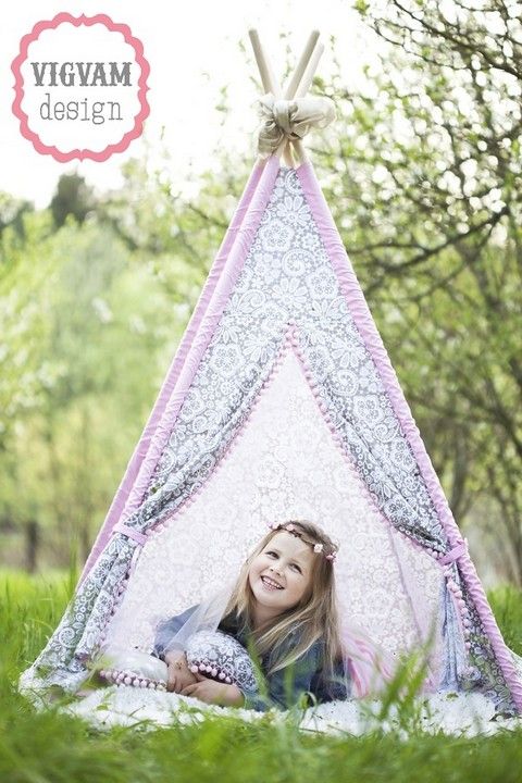 TEEPEE LITTLE PRINCESS ČTVERCOVÉ - obrázek 2