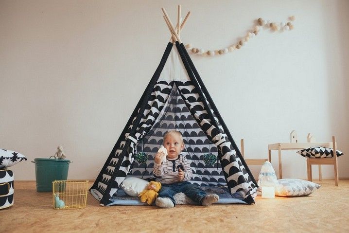 TEEPEE HALF MOON BOYS MINI - obrázek 1