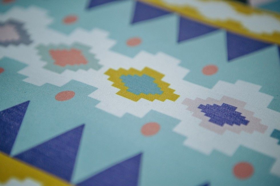 TEEPEE CUTE TRIBE GIRLY ČTVERCOVÉ - obrázek 7