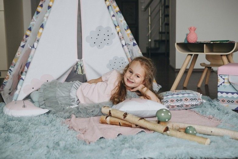 TEEPEE CUTE TRIBE GIRLY PĚTIÚHELNÍKOVÉ - obrázek 1