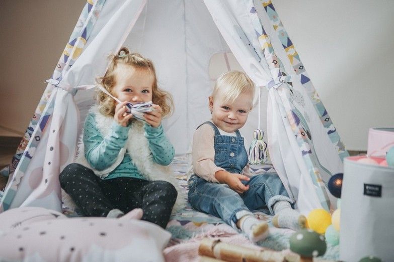 TEEPEE CUTE TRIBE GIRLY PĚTIÚHELNÍKOVÉ - obrázek 2