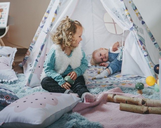 TEEPEE CUTE TRIBE GIRLY PĚTIÚHELNÍKOVÉ - obrázek 3