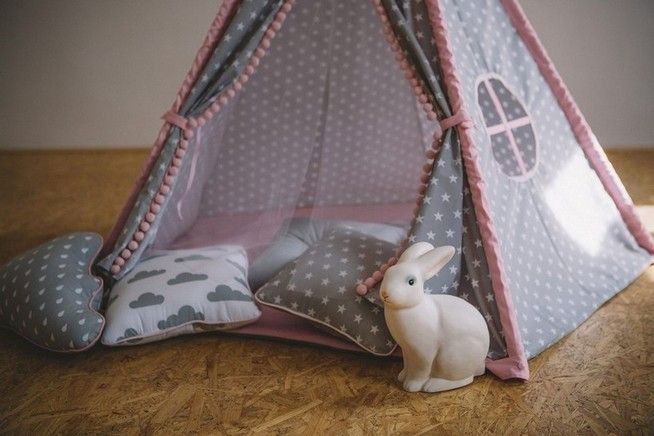 TEEPEE STARS PINK MINI - obrázek 3