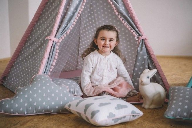 TEEPEE STARS PINK MINI - obrázek 8
