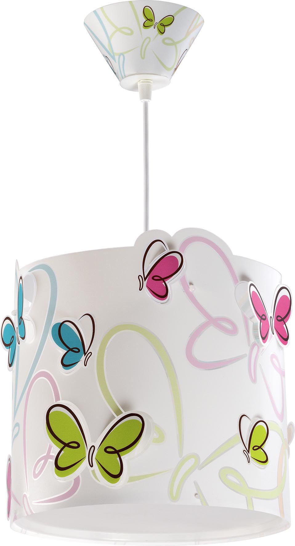 DĚTSKÉ ZÁVĚSNÉ SVÍTIDLO BUTTERFLY - obrázek 1