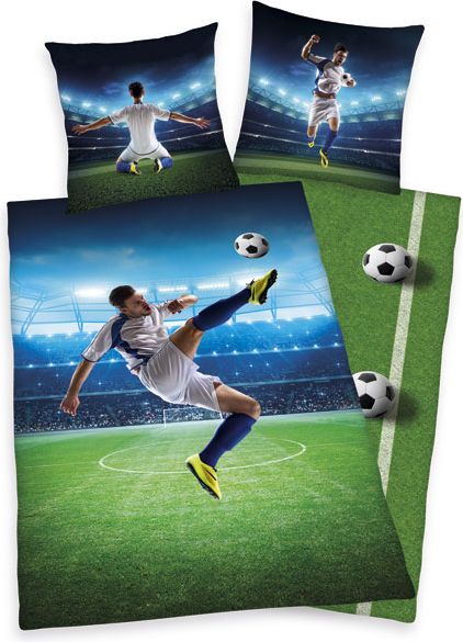 DĚTSKÉ POVLEČENÍ 140x200 FOTBALISTA - obrázek 1