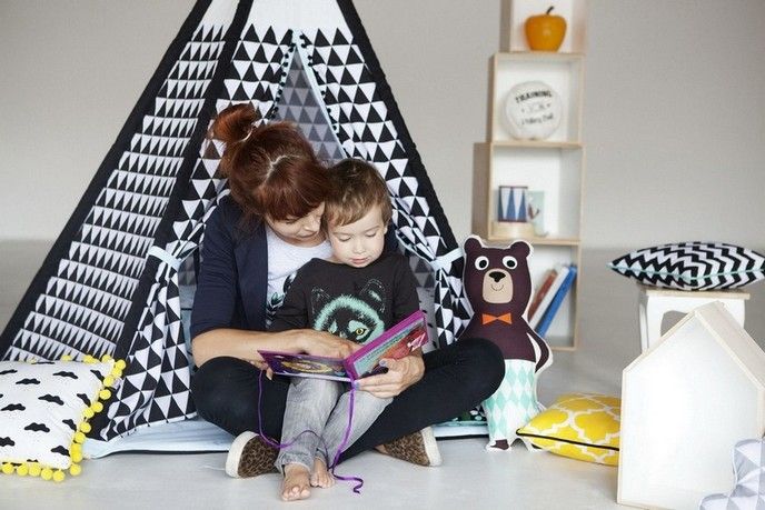 TEEPEE MODERN TRIANGLE ČTVERCOVÉ - obrázek 1