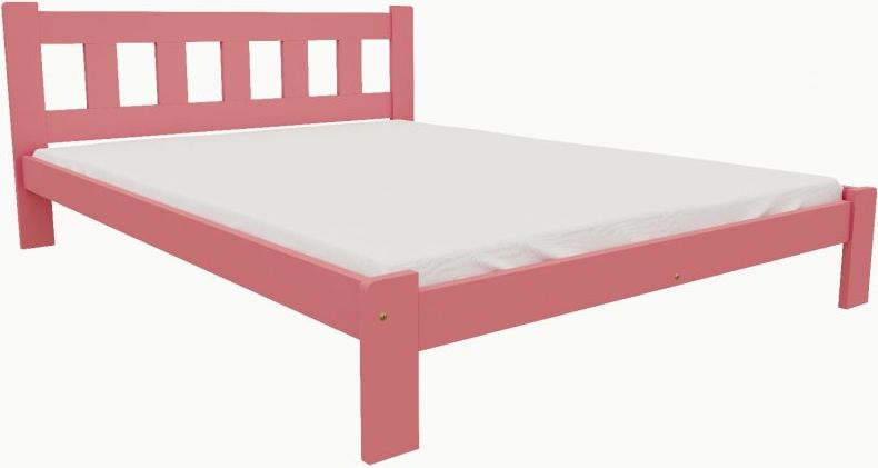DĚTSKÁ POSTEL IRMA RŮŽOVÁ 200 x 120 cm