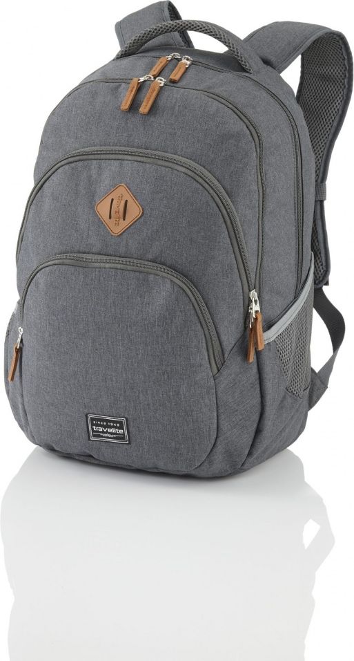 Travelite Basics Backpack Melange Anthracite - obrázek 1