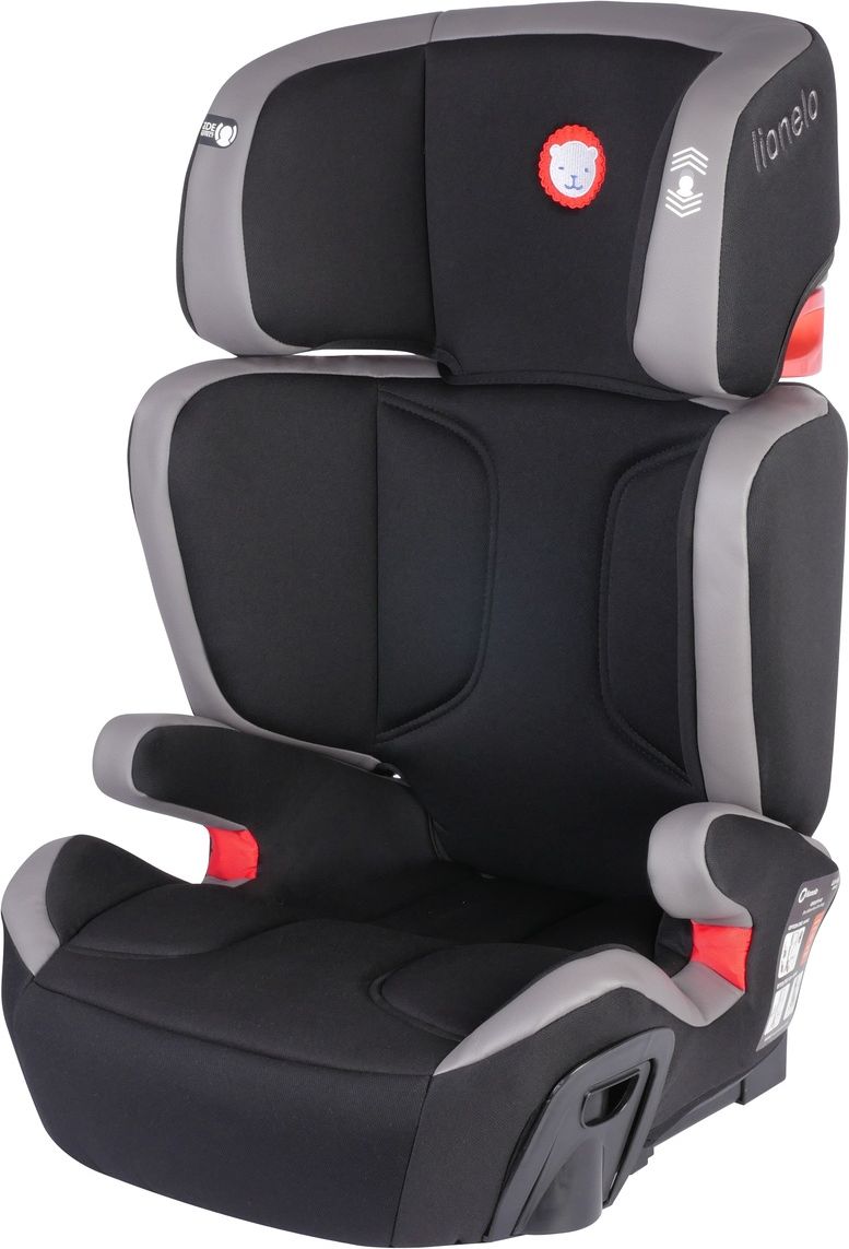 Dětská autosedačka LIONELO Hugo detaily eko-kůže - obrázek 2