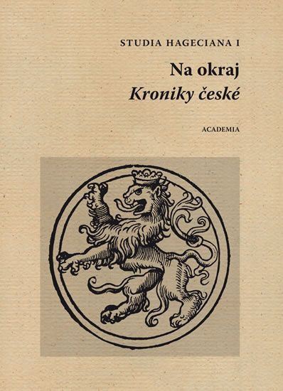 Studia Hageciana I. - Na okraj Kroniky české - obrázek 1