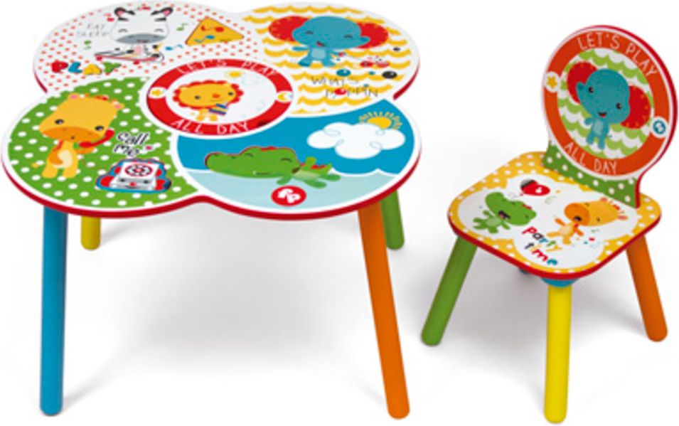 Dětský stůl s židličkou Fisher Price - obrázek 1
