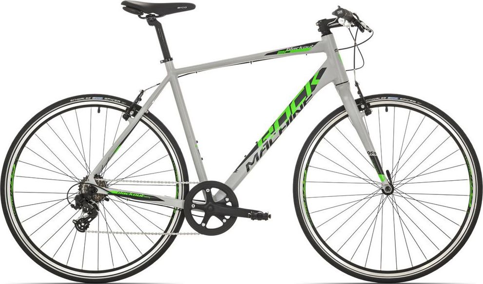 Rock Machine trekk Blackout 20 light grey/black/green 50cm 2017 - obrázek 1