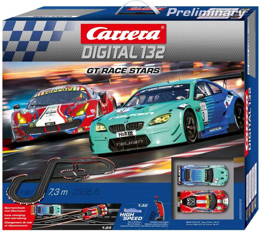 Autodráha Carrera Digital D132 30005 GT Race Stars - obrázek 1