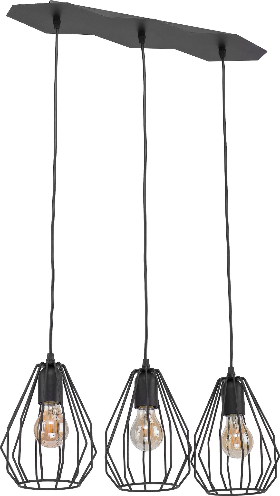 ZÁVĚSNÉ SVÍTIDLO BRYLANT BLACK - obrázek 1