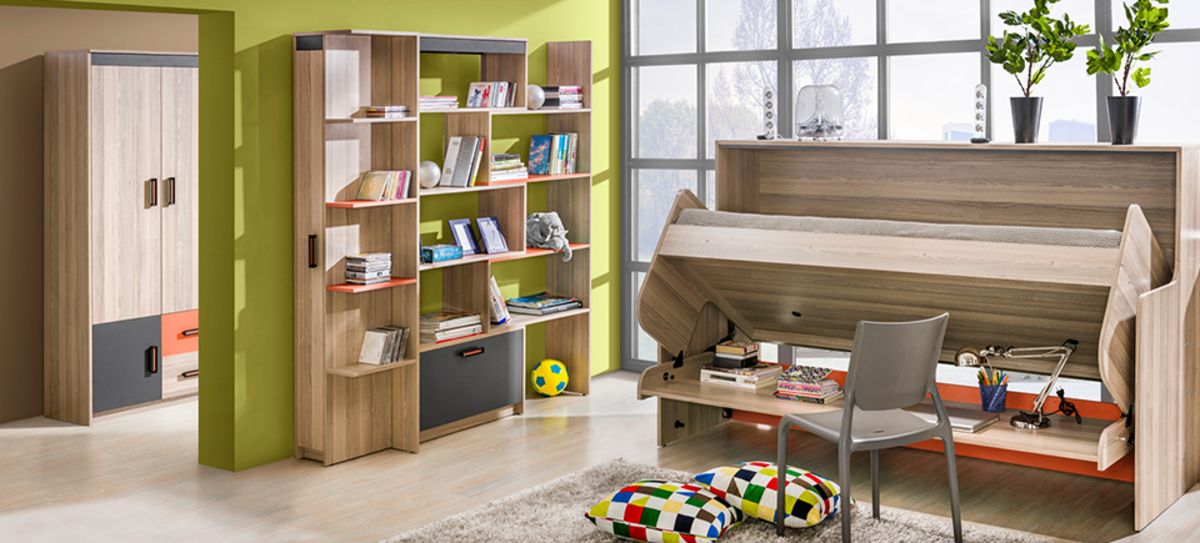 Šatní skřín UNI 1 zelená - obrázek 4