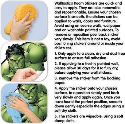 VELKÁ SAMOLEPKA NA ZEĎ HULK - obrázek 6