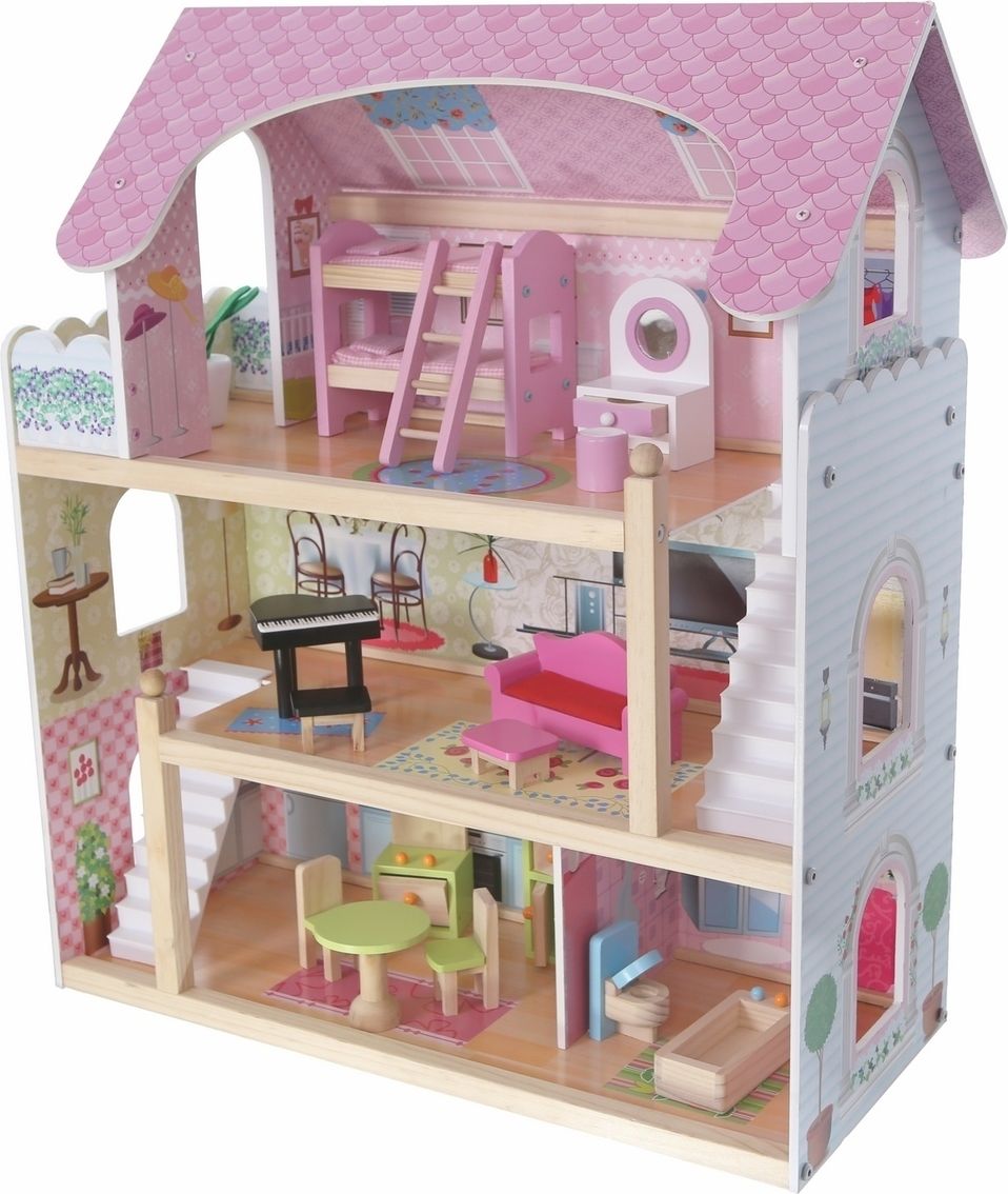 EcoToys Domeček pro panenky Fairytale - obrázek 3