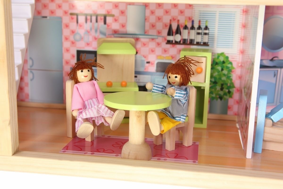 EcoToys Domeček pro panenky Fairytale - obrázek 4