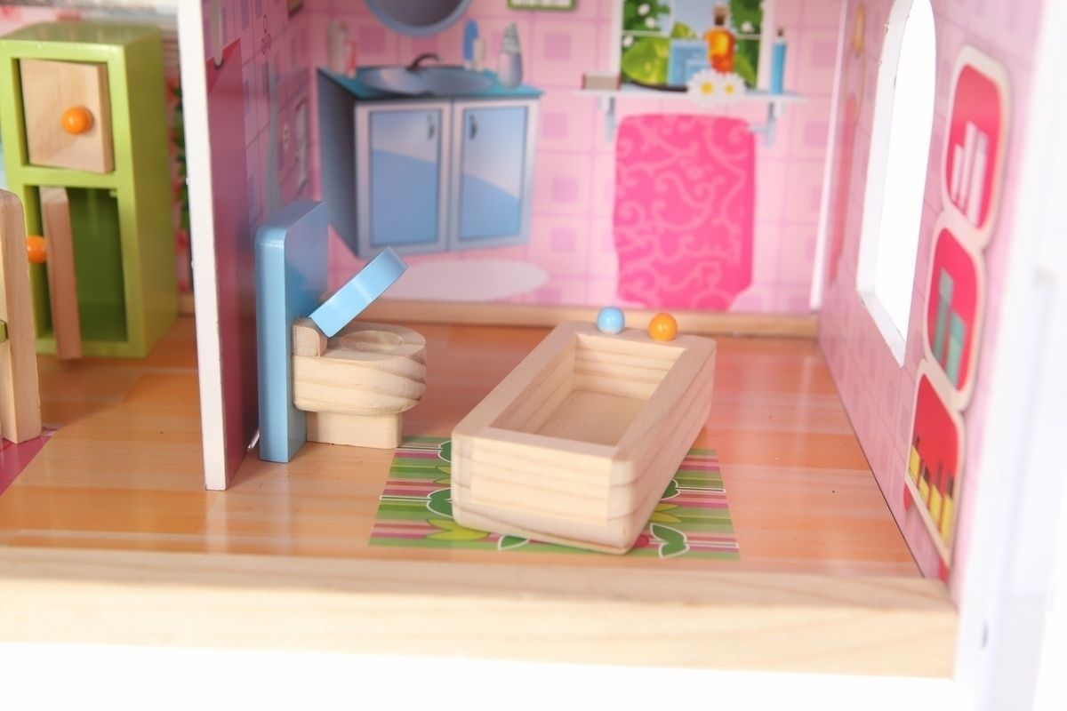 EcoToys Domeček pro panenky Fairytale - obrázek 5
