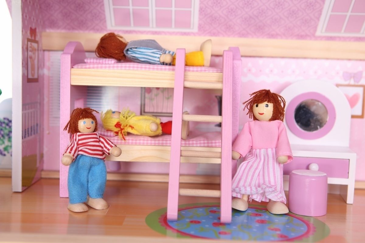 EcoToys Domeček pro panenky Fairytale - obrázek 6