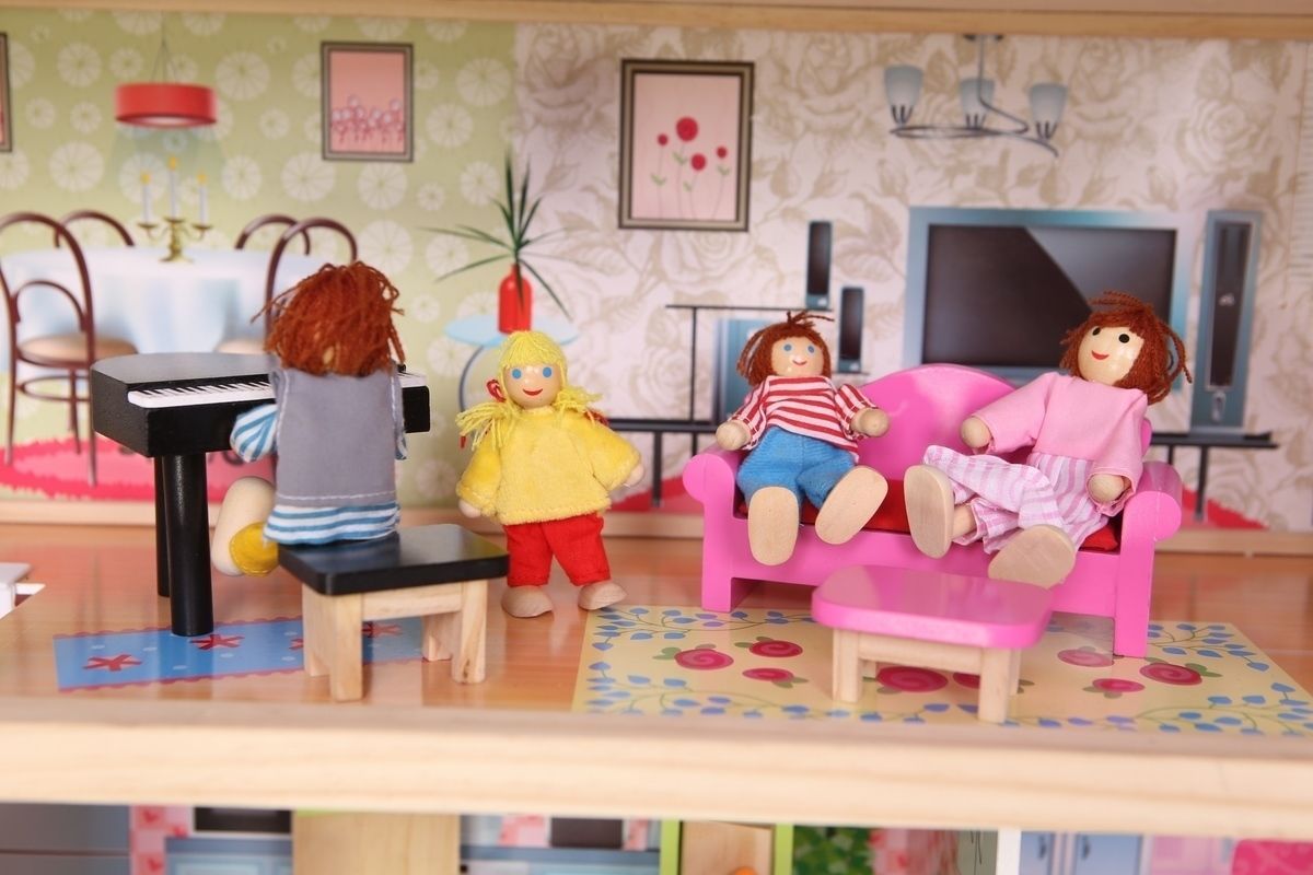 EcoToys Domeček pro panenky Fairytale - obrázek 7