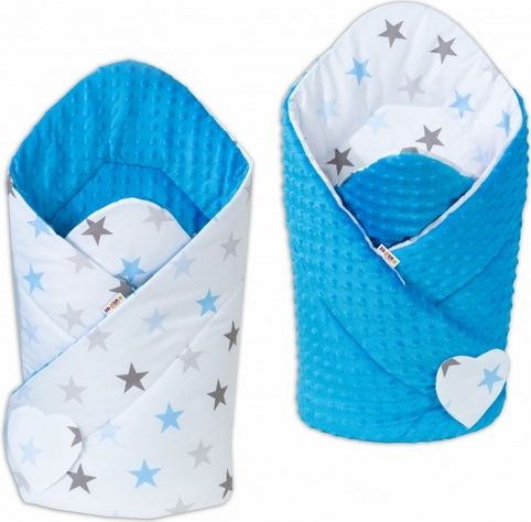 ZAVINOVAČKA MINKY MINI HVĚZDIČKY MODRÉ - MODRÁ - obrázek 1