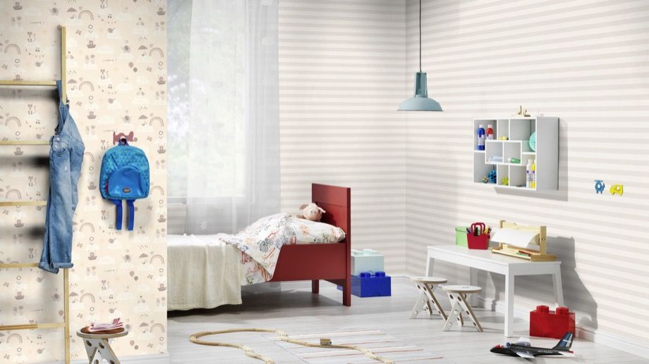 DĚTSKÁ PAPÍROVÁ TAPETA RASCH BAMBINO 249446 - obrázek 2