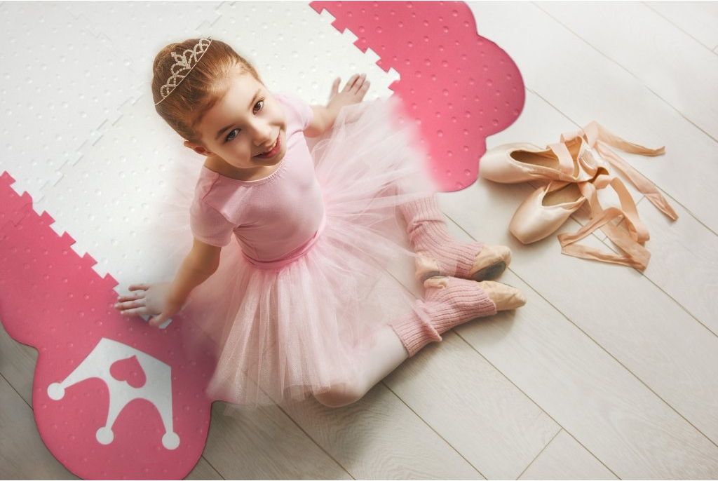 DESIGNOVÝ PUZZLE KOBEREC PRINCESS - RŮŽOVÝ - obrázek 1