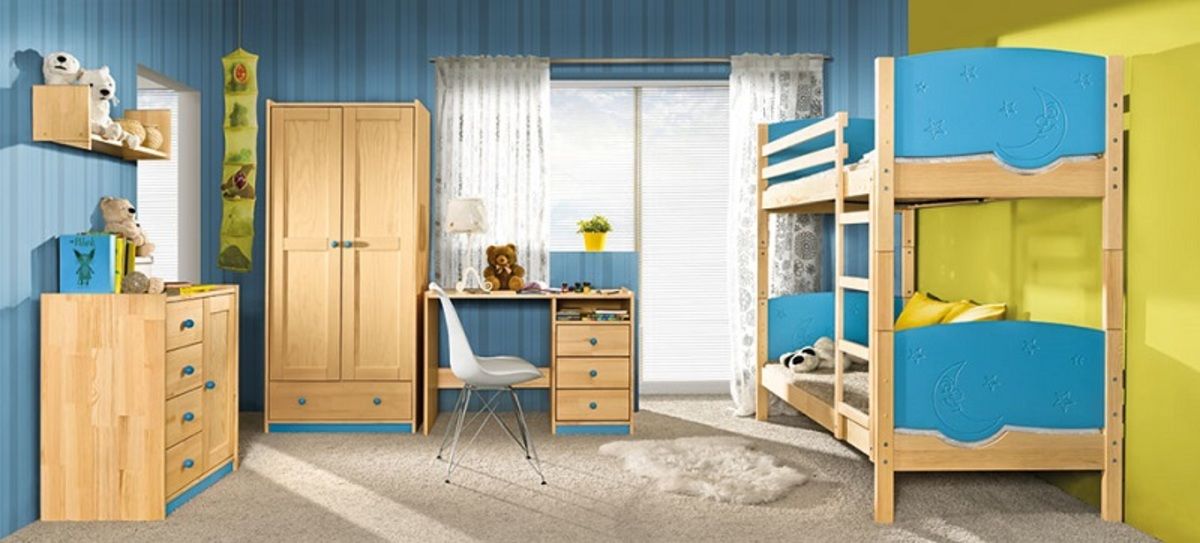 Dětská postel Ourbaby Trio borovice 190x80 cm - obrázek 2