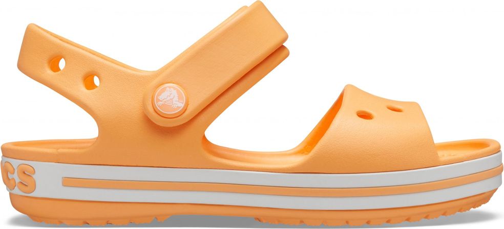 Crocs dívčí Crocband Sandal Kids Cantaloupe 12856-801 28-29, oranžová - obrázek 1