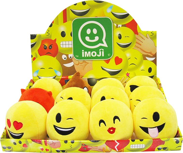 Imoji plyš 11cm - 10 druhů - obrázek 1