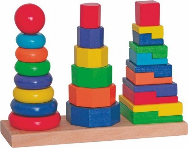 Woody Woody Set skládacích věží - obrázek 1