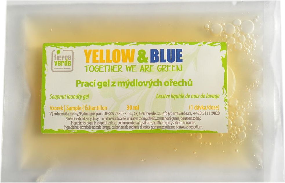 Prací gel bez vůně, Tierra Verde Objem: vzorek - obrázek 1